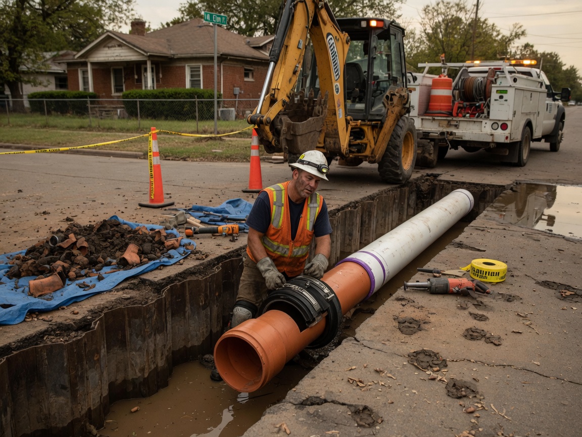 Gas Line Repair in Orlando, OK 73073
